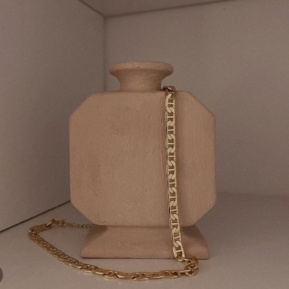 Mejuri Jewelry - Gold filled flat chain necklace